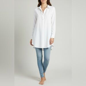 Banana Republic Parker Fit Tall Button-Down Shirt – Tencel Lyocell